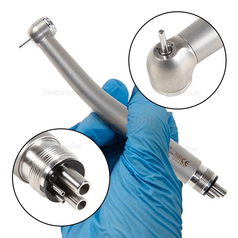 TOSI TX-114 Dental High Speed Turbine Handpiece Push Button 4 Holes